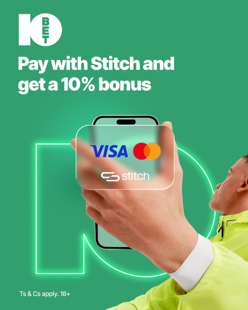 Social — Pay with Stitch and get a 10% bonus